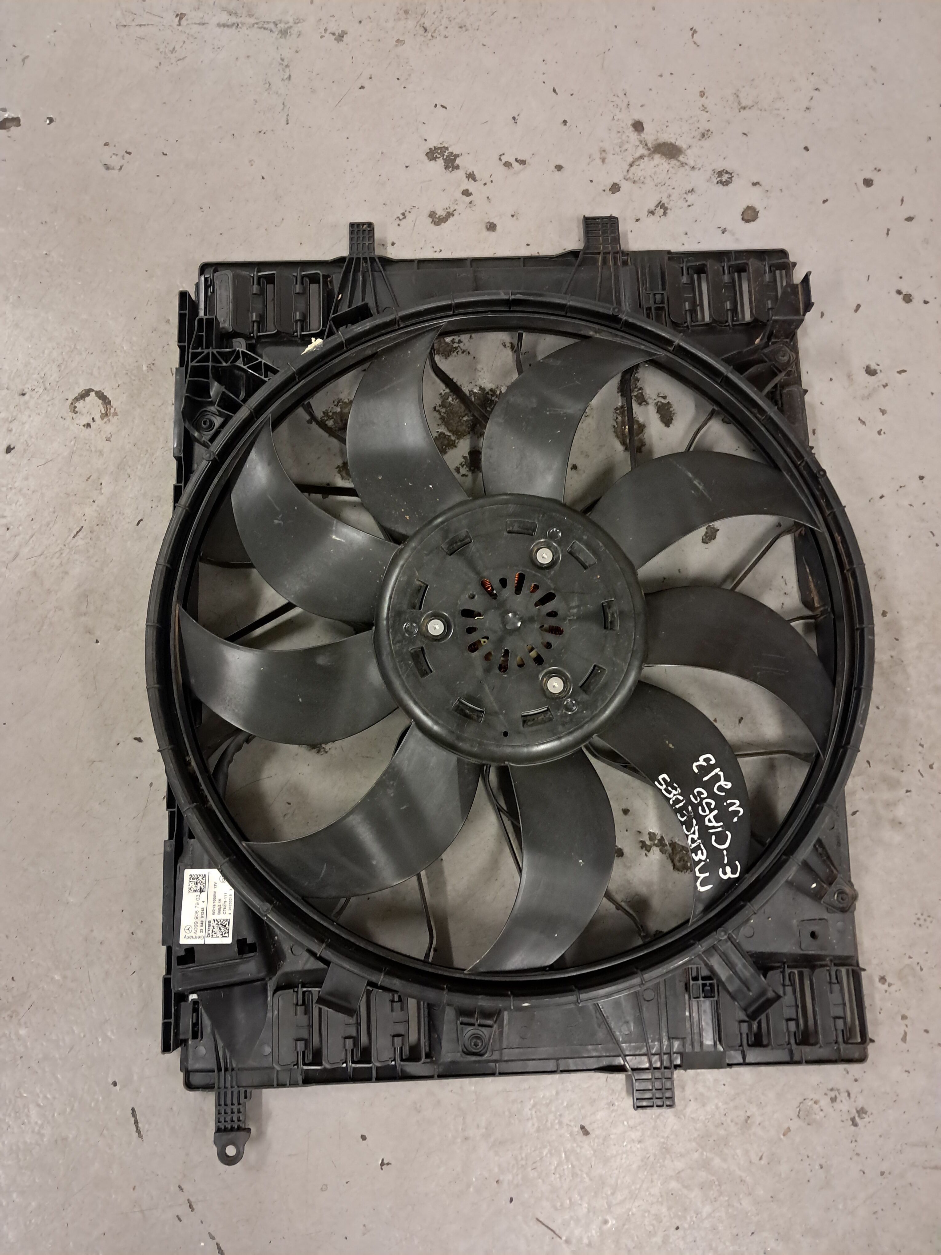 Mercedes-Benz E Class W213 W238 Radiator Fan
